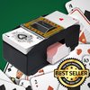 Afbeelding van het spelletje Decopatent® Automatische kaartenschudmachine voor speelkaarten - Kaartenschudder op batterijen - Poker - Blackjack - Card Shuffer