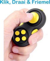 FIDG IT Fidget Pad - Pop It - Fidget toys - Pop it Fidget Toy - Geel