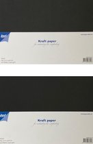 Joy!Crafts /  Kraft Papier / Zwart / A5 / 21x14,8 cm / 300 grams / 2 X 20 Vellen / Hobbykarton A5