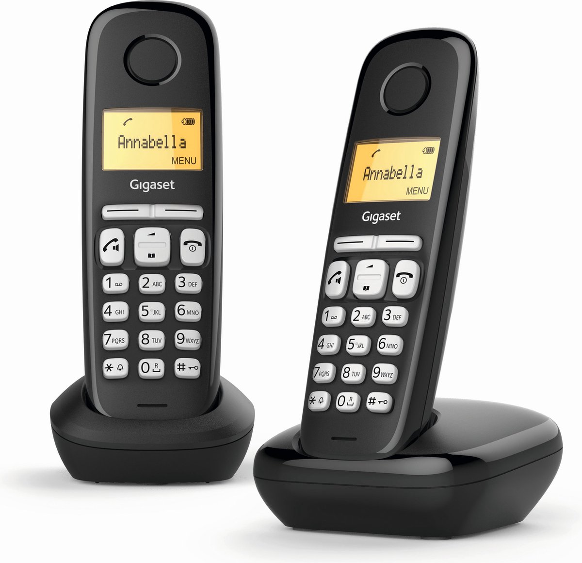 Gigaset A220 Duo v2 - Duo DECT telefoon - Simpel in gebruik - Makkelijke  bediening... | bol.com