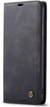 Oppo A53 & Oppo A53S Casemania Hoesje Charcoal Gray - Portemonnee Book Case