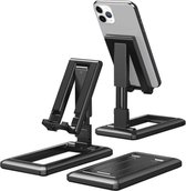 Telefoonhouder bureau opvouwbaar/inklapbaar - Bureau telefoonhouder Mini tablet / Smartphone Standaard voor Bureau of Tafel - desktop holder smartphone - telefoon houder