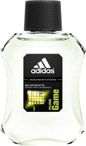3x Adidas Pure Game Eau de Toilette Spray 100 ml