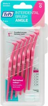 6x TePe Angle Ragers 0,4 mm Roze blister à 6 stuks