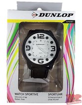 Montre à Quartz Dunlop Sport Tennis (Wit/ Noir)