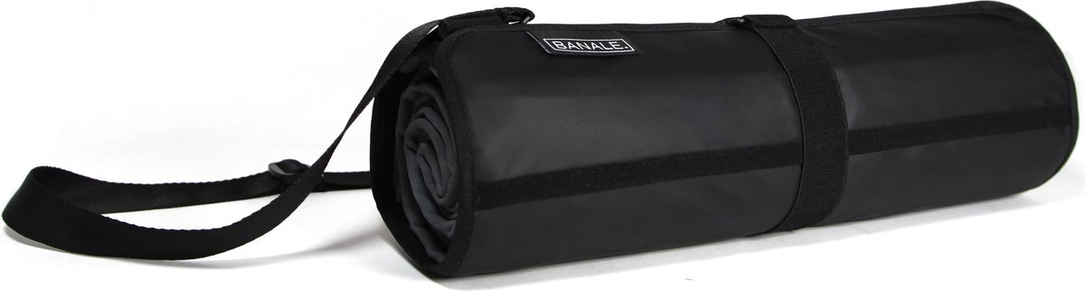 BANALE Yoga Mat Black 182x61cm