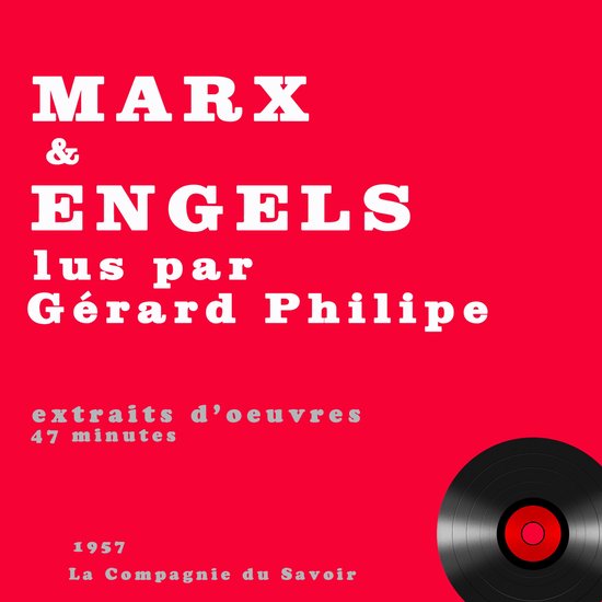 Gérard Philipe lit Karl Marx et Engels - cover