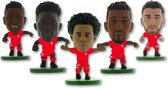 Voetbalpoppetjes 5-pack Bayern München ⚽ Alphonso Davies ⚽ David Alaba ⚽ Leroy Sané ⚽ Jerome Boateng ⚽ Leon Goretzka