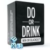 Afbeelding van het spelletje DO or DRINK Drankspel | Kaartspel + 3 Dobbelstenen (Wit)