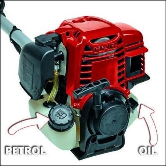 Einhell Benzine Bosmaaier GC-BC 36-4 S - 37.7 cm³ - 1 kW - 4-takt - 2-in-1: Draad en 3-tands mes van Einhell — afbeelding 3