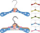 Cintres pour bébé / enfants - lot de 5 - différentes couleurs - animaux - 28xH15cm