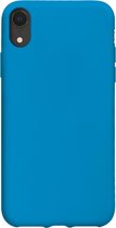 Apple iPhone Xr Hoesje - SBS - Vanity Serie - TPU Backcover - Blauw - Hoesje Geschikt Voor Apple iPhone Xr