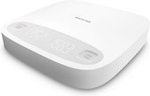 White Bird koffie weegschaal met timer, precisie weegschaal, koffie schaal, keukenweegschaal digitaal met LED timer, 0.1g - 2 kg, witte