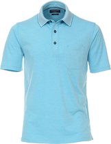 Casa Moda Sport Poloshirt Faded Lichtblauw Borstzak Regular Fit - 6XL