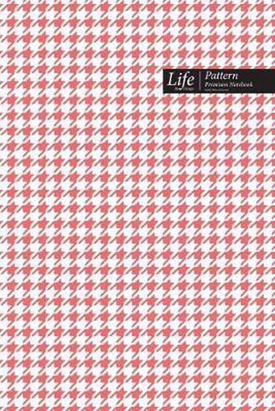Checkered II Pattern Composition Notebook, (A5), Stylish Por ... - cover