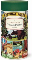 Puzzle vintage Cavallini & Co - Parcs nationaux