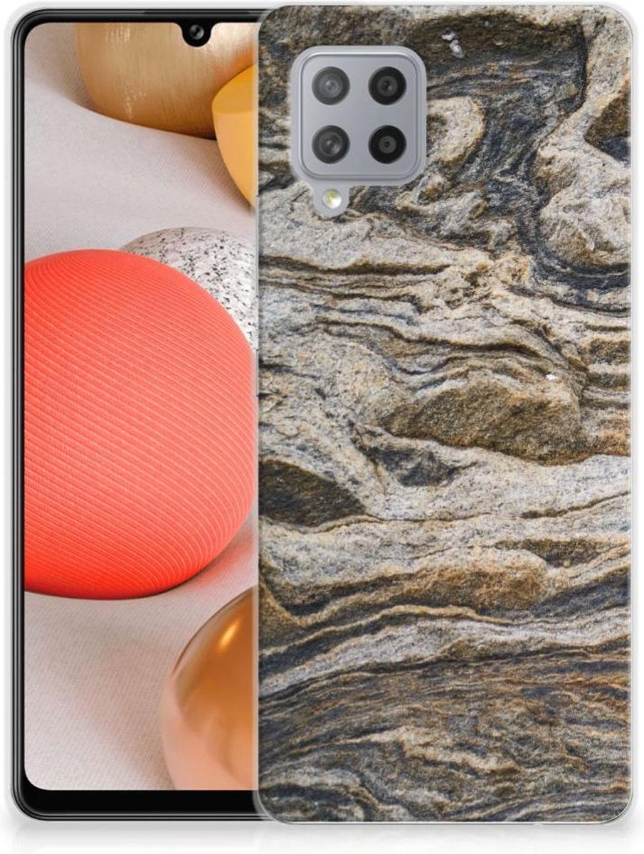 Samsung Galaxy A42 TPU Siliconen Hoesje Steen