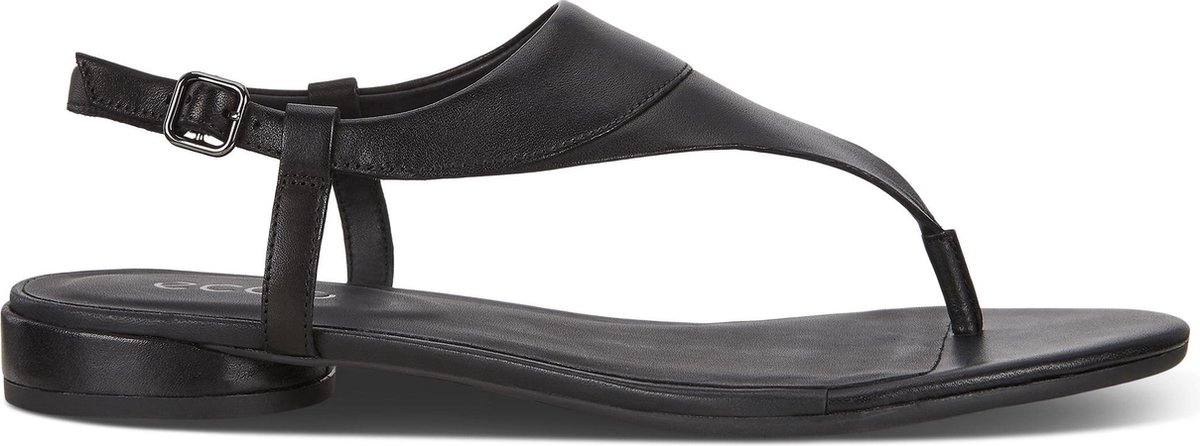 ECCO Flat Dames Sandalen - Zwart - Maat 39