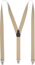 The English Hatter Herfst/Winter 2021 Bretels Uni Mannen Bruin Elastiek Maat: One size