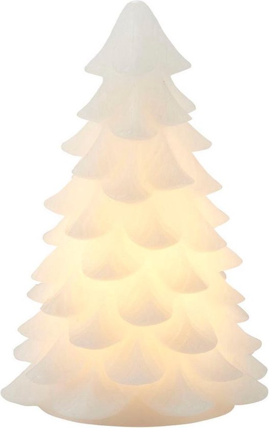 CAUTIOUS 3 stuks kerstboom van glas, led-kerstboom, 24/25/26 cm, verlichte kerstboom, led, mini-handwerk, verlichte boom, feestelijke decoratie voor