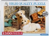 Clementoni High Quality puzzel - Pups - 1500 stukjes