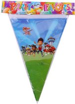 ProductGoods - Paw Patrol slinger - Paw Patrol vlaggenlijn versiering 2,3 meter - Feestdecoratie - 10 vlaggen - Kinderfeestje Decoratie - Paw Patrol