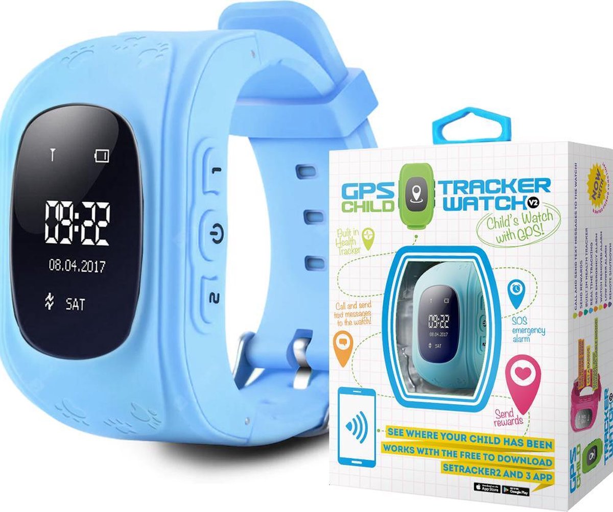 MikaMax GPS Horloge Kind GPS Tracker Kind SmartWatch