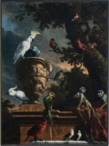 Aemely - Karpet - Menagerie Melchior D'Hondecoeter - 160x230