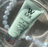 W-LAB - Kolajen & Peptit Krem Collagen & Peptide Cream, Stimuleert de collageen aanmaak in de huid, Vermindert Acne en Rimpels, Vertraagt de verouderingsproces en collageenverlies