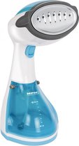 Bol.com MPM MZP-01 Stoomstrijkijzer Roestvrijstalen zoolplaat 1200 W Blauw Gesatineerd staal Transparant Wit aanbieding