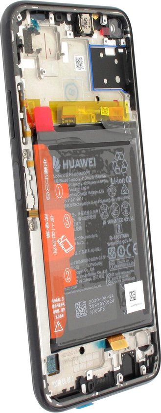 Écran/écran Huawei P40 Lite, noir minuit/ Zwart, 02353KFU | bol.com