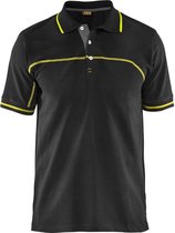Werkshirt Blåkläder Polo Zwart/Geel - maat M