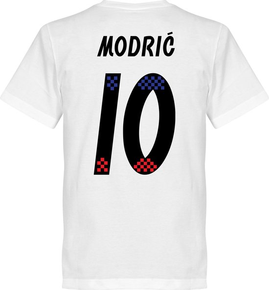 T-Shirt Modric Footballeur de l'Année 2018 - Blanc - XXXL