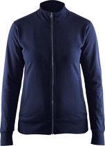 Blaklader Dames sweatshirt 3372-1158 - Marineblauw - XS
