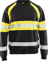 Blaklader 3359 Reflecterende Sweater Zwart/Geel