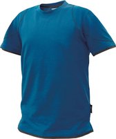 Dassy Kinetic T-shirt 710019 - Azuurblauw/Antracietgrijs - L