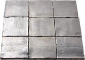 Oud Hollands Handvorm Witjes | Platinum | 13x13 cm Tegels