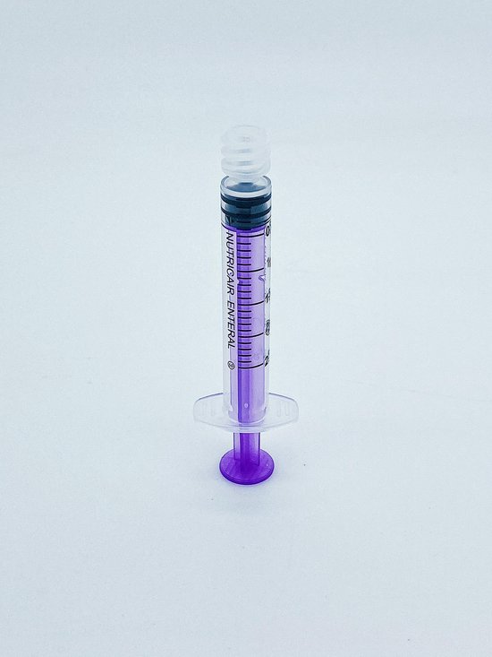 Nutricair Voedingsspuit ENFIT 2ml - Steriel Verpakt 25 stuks van Nutricair — afbeelding 2