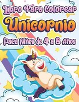 Libro Para Colorear Unicornio Para Ninos De 4 a 8 Anos