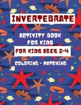 Invertebrate Activity Book For Kids