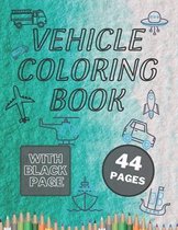 Vehicle Coloring Book