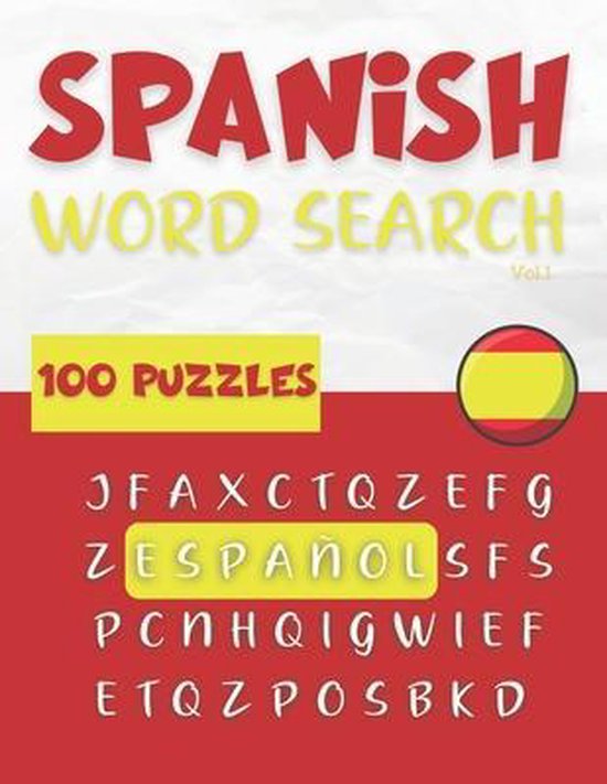 Spanish Word Search 100 puzzle Español (Vol.1), World Learn