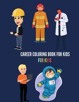 Career coloring book for kids