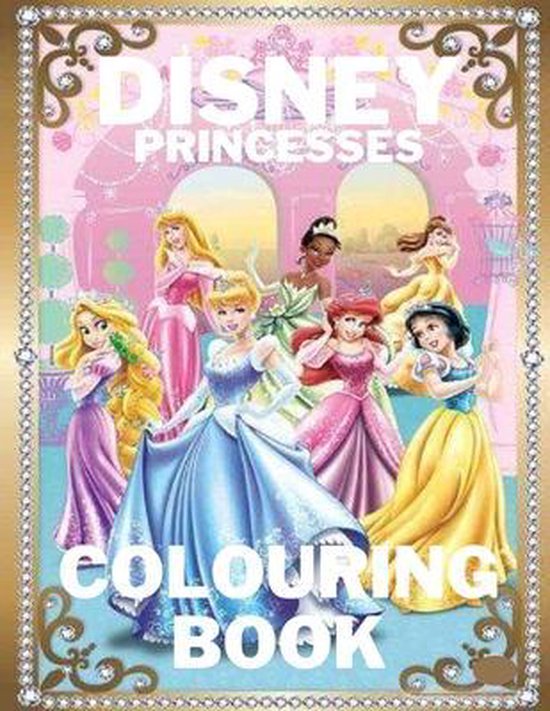 Disney Princesses Colouring Book, Smith 9798595750578 Boeken