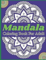 Mandala Coloring Book For Adult