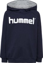 Hummel Hummel Go Cotton Sporttrui - Maat 128  - Unisex - navy/wit