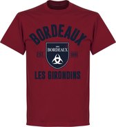 Girondins Bordeaux Established T-Shirt - Rood - XXL