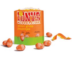 Tony's Chocolonely Paaseitjes Chocolade - Melkchocolade Karamel Zeezout - Uitdeelzak Pasen - Paaschocolade - Paascadeautjes voor Kinderen - Paas Cadeau -178 Gram Paaseieren Tony's Chocolonely Paaseitjes Chocolade - Melkchocolade Karamel Zeezout - Uitdeelzak Pasen - Paaschocolade - Paascadeautjes voor Kinderen - Paas Cadeau -178 Gram Paaseieren