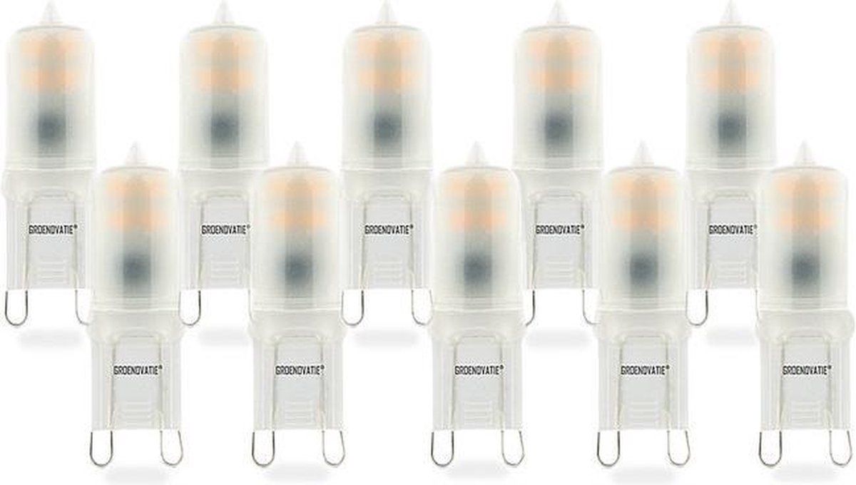 Groenovatie LED Lamp - G9 Fitting - 1,5W - Classic - Warm Wit - Dimbaar - 10-Pack