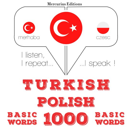 Türkçe - Lehçe: 1000 temel kelime - cover